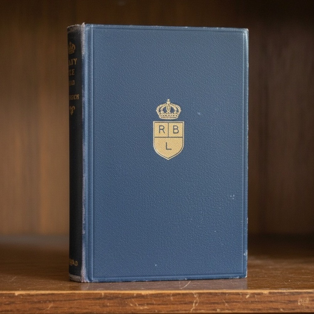 Vanity Fair Vol 1 William Makepeace Thackeray JH Sears Antique Blue Hardcover‎